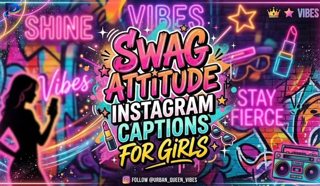 Swag Attitude Instagram Captions for Girls