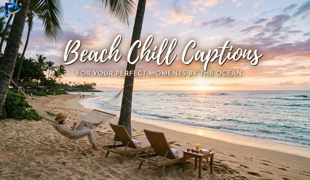 Beach Chill Captions