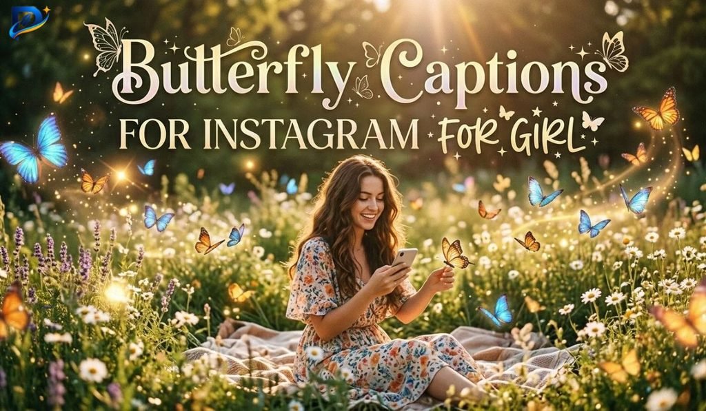 Butterfly Captions for Instagram For Girl