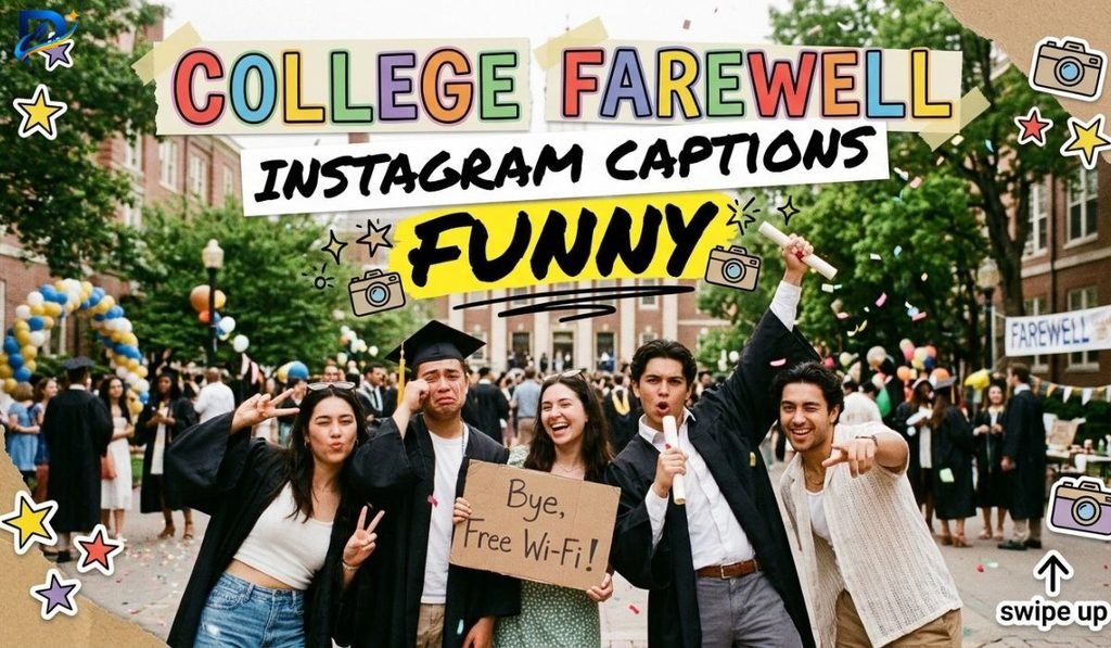 College Farewell Instagram Captions Funny