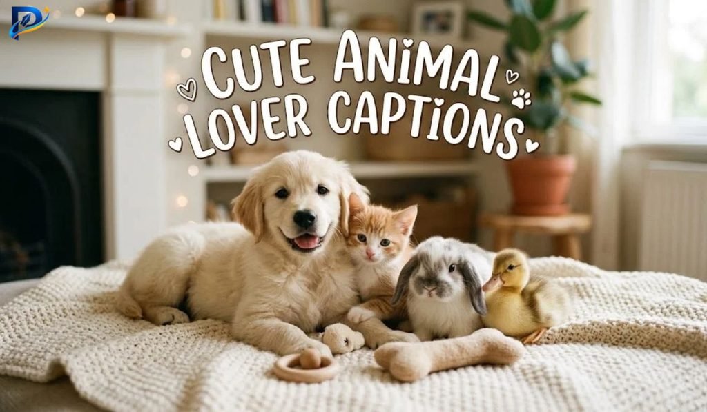 Cute Animal Lover Captions