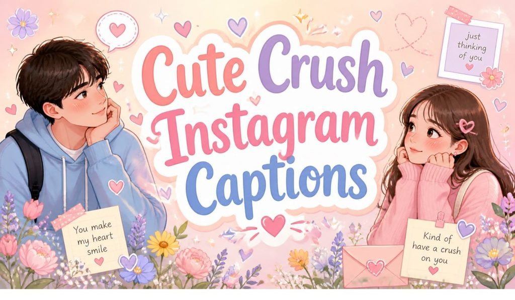 Cute Crush Instagram Captions