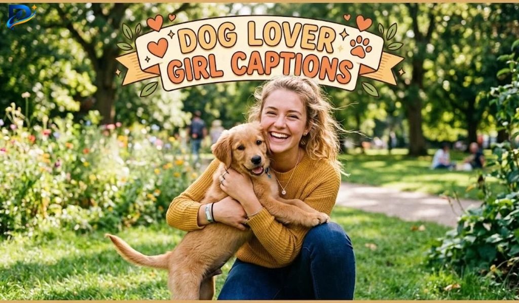 Dog Lover Girl Captions