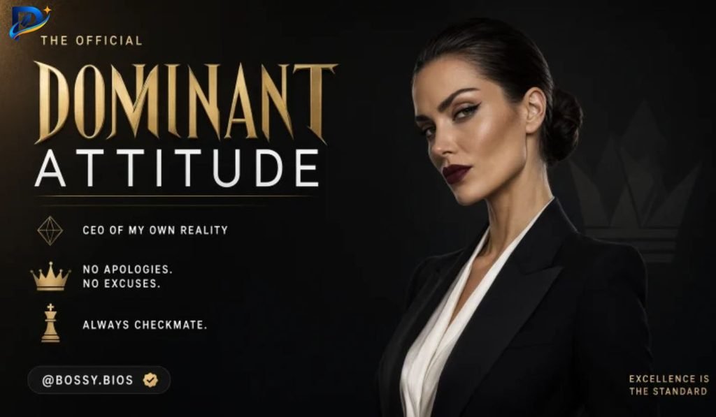 Dominant Attitude Bossy Bios