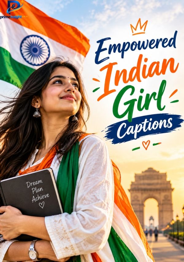 Empowered Indian Girl Captions