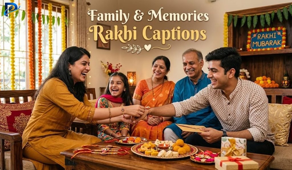 Family & Memories Rakhi Captions