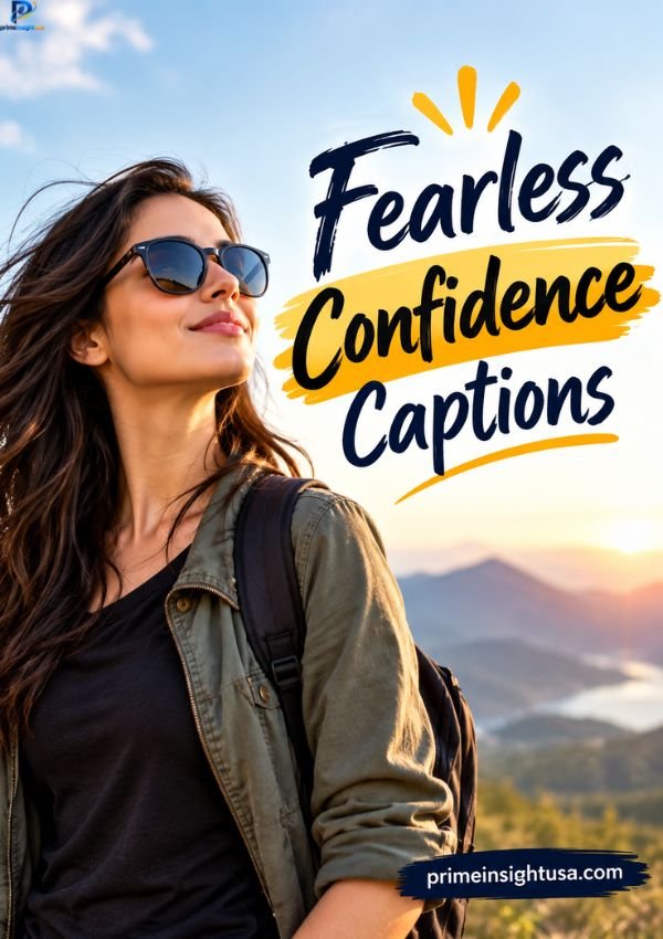 Fearless Confidence Captions