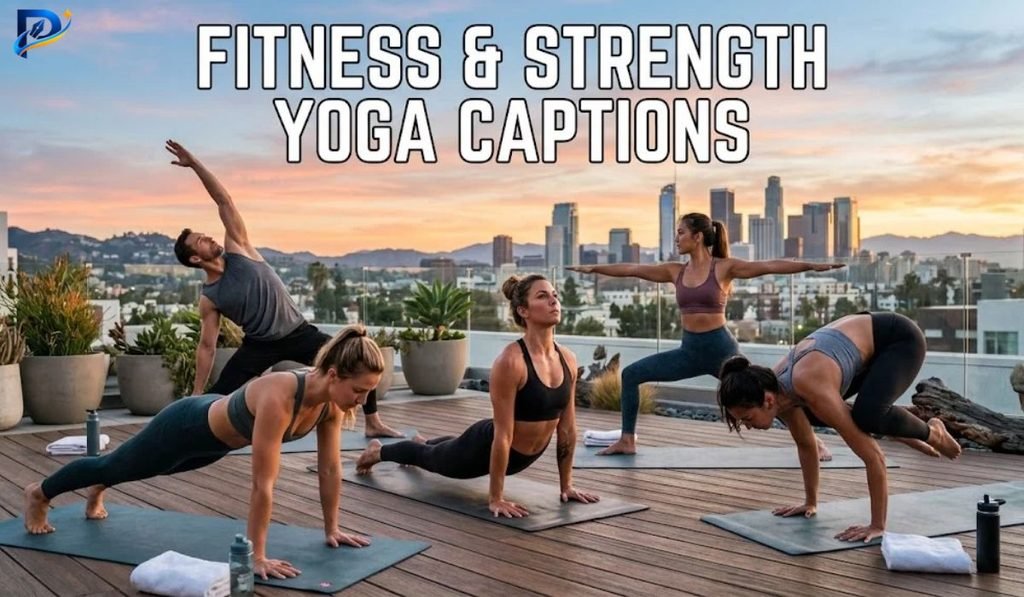 Fitness & Strength Yoga Captions