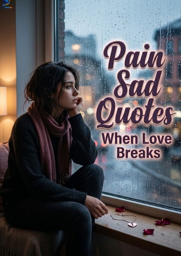 Pain Sad Quotes When Love Breaks