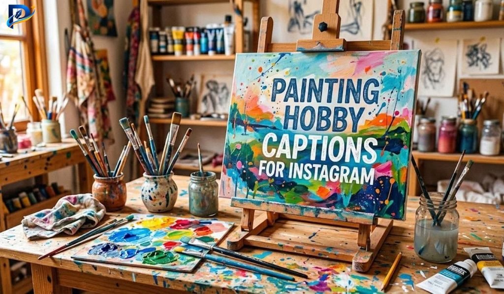 Painting hobby captions for Instagram