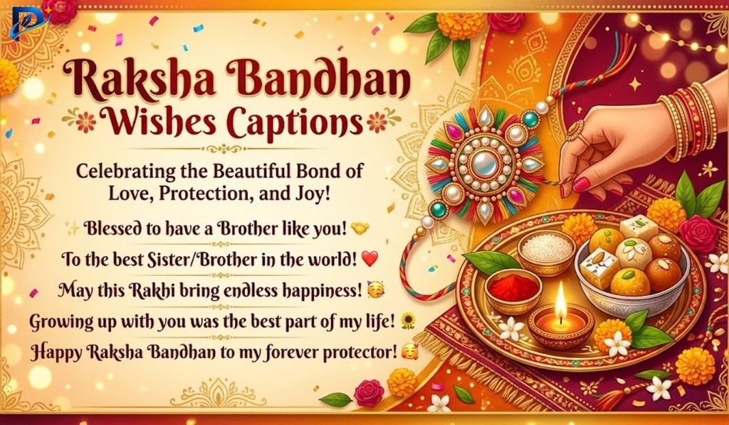 Raksha Bandhan Wishes Captions