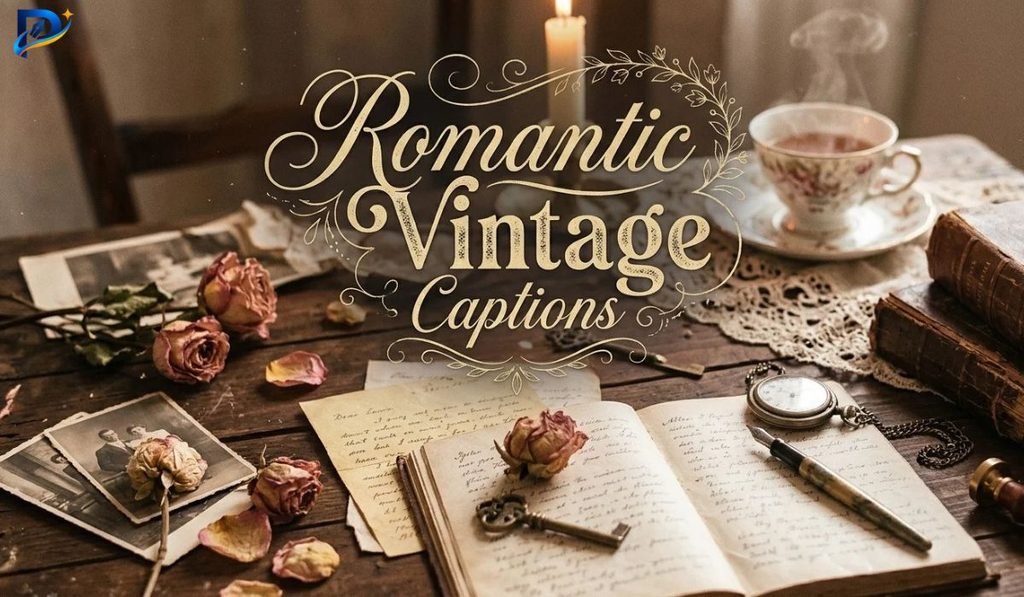 Romantic Vintage Captions