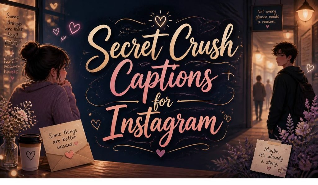 Secret Crush Captions for Instagram