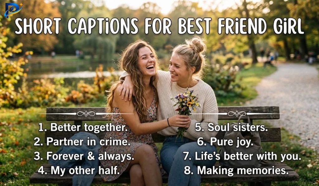 Short Captions for Best Friend Girl