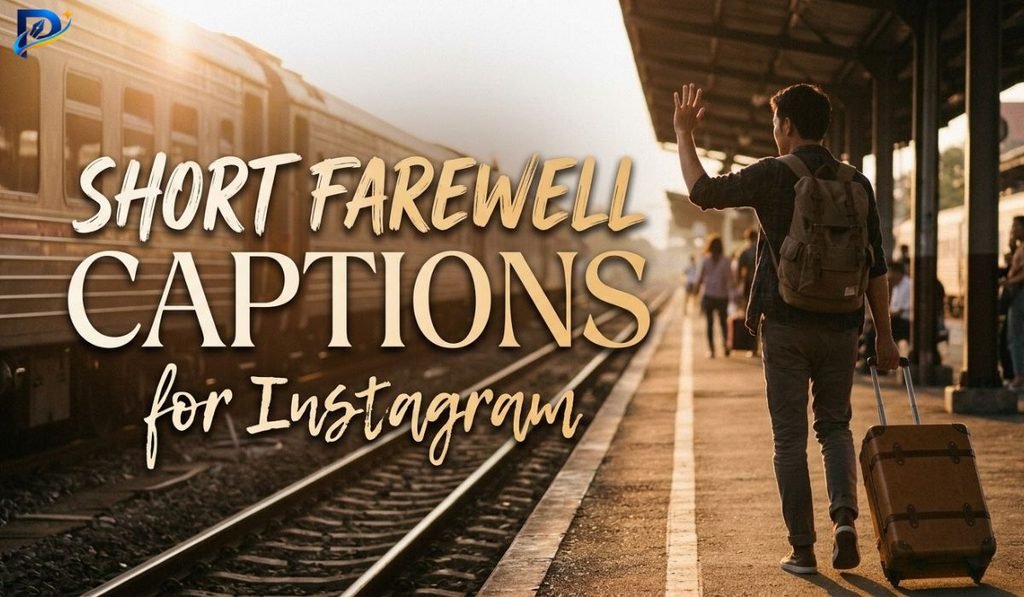 Short Farewell Captions for Instagram