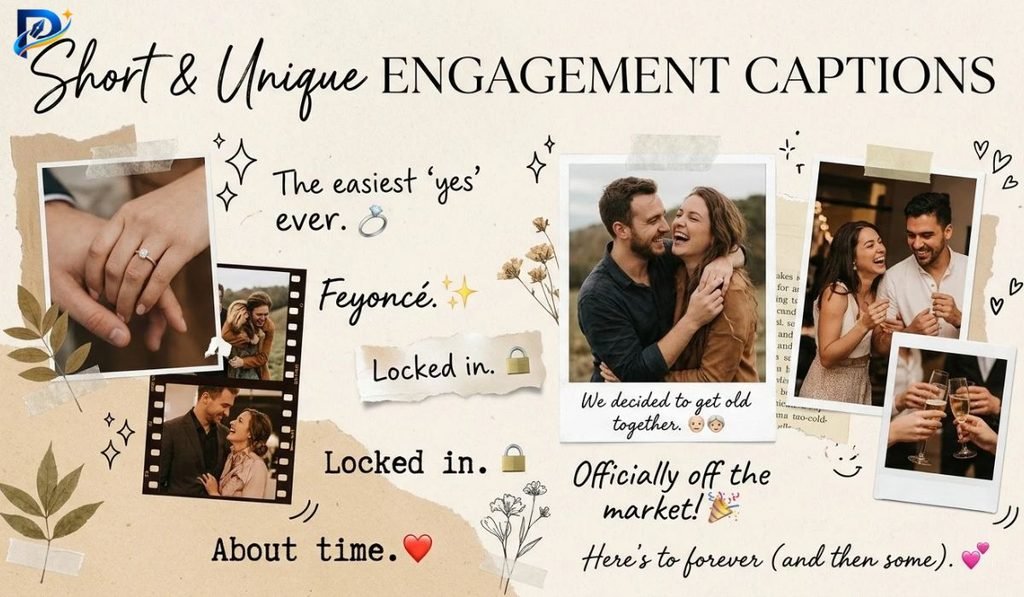 Short Unique Engagement Captions