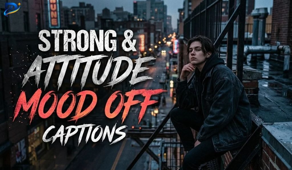 Strong & Attitude Mood Off Captions