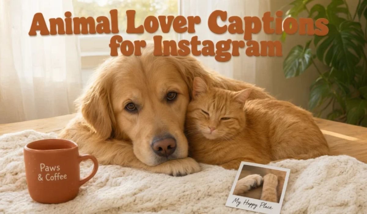 Animal Lover Captions for Instagram