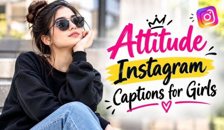 Attitude Instagram Captions
