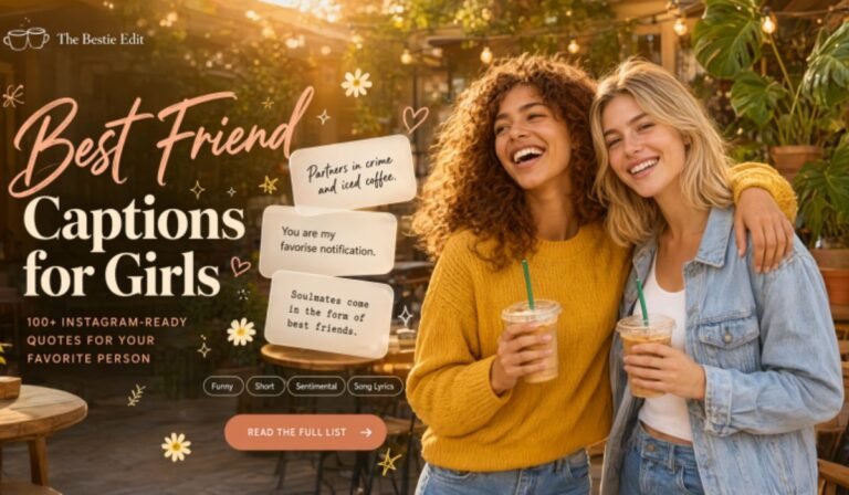 Best Friend Captions for Girls