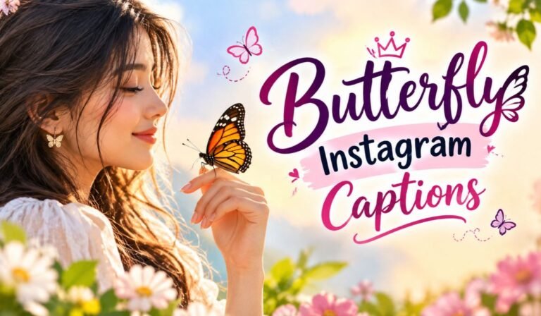 Butterfly Instagram Captions