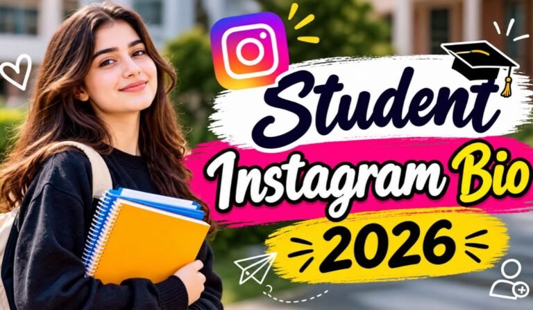 Student Instagram Bio