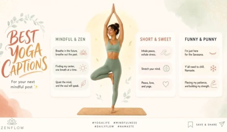 Yoga Captions for Instagram